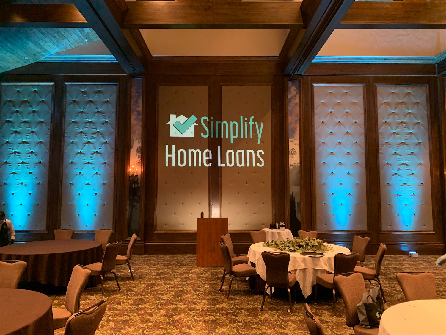 Home Loans Uplighting